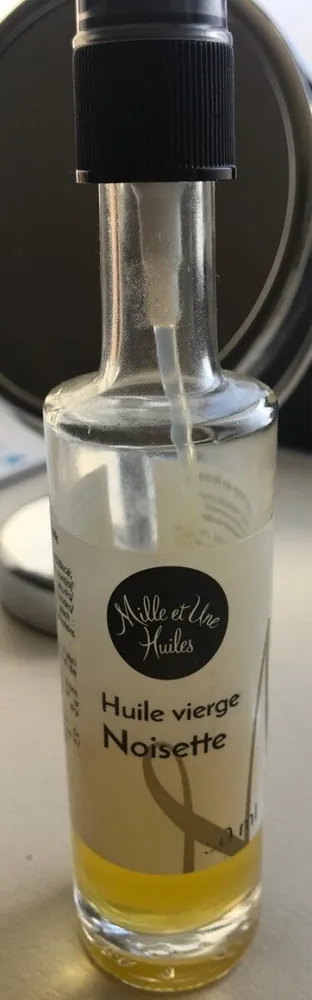 Huile vierge de noisette