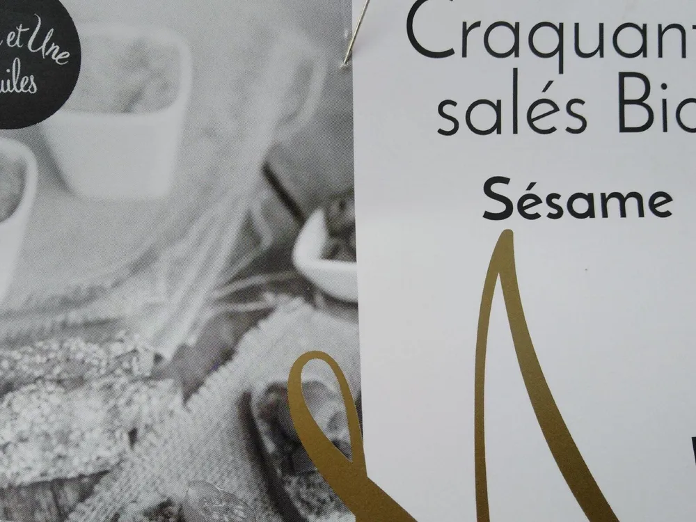 Craquants salés Bio sésame