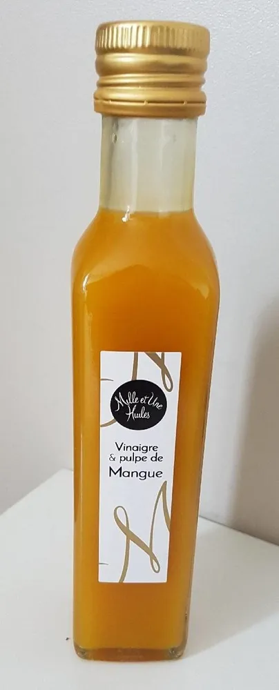 Vinaigre et pulpe de mangue