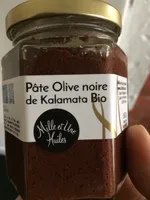 Pate olive noire de kalamata bio