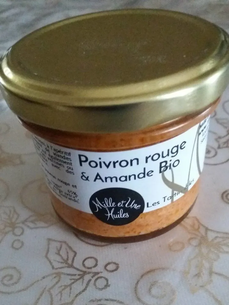 Poivron rouge et anmande bio