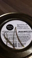 Ventreche de thon fumé à l'huile d'olive
