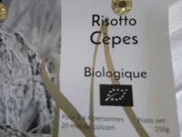 Risotto biologique aux cèpes