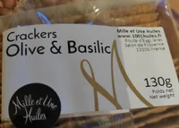 Crackers Olive & Basilic