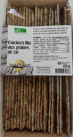 Crackers Bio aux graines de Lin