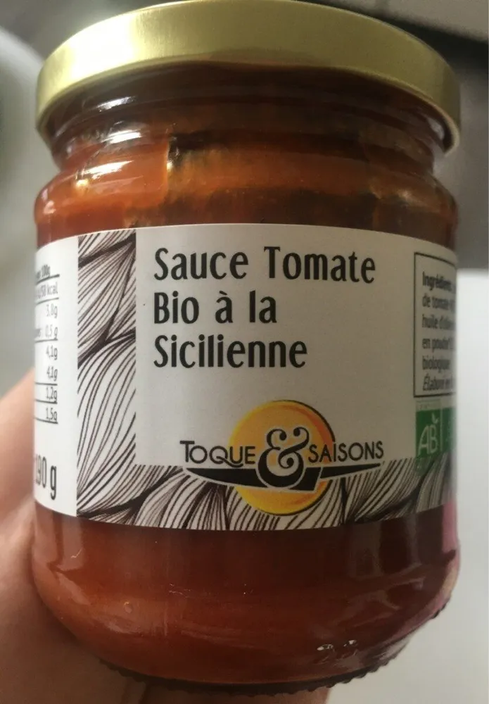 Sauce tomate bio à la Sicilienne