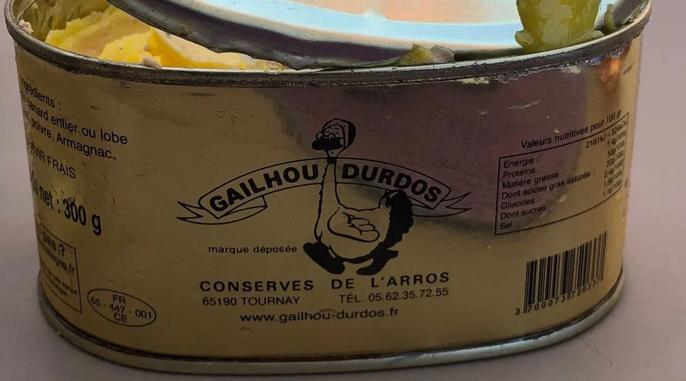 Foie Gras de canard entier
