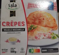 Crêpes volaille mozzarella