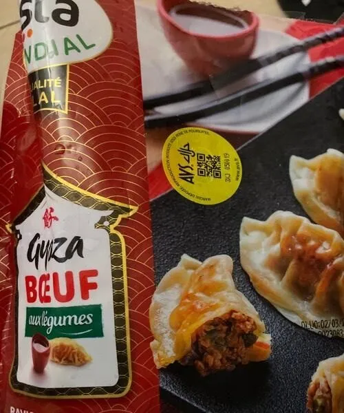 Gyoza bœuf halal