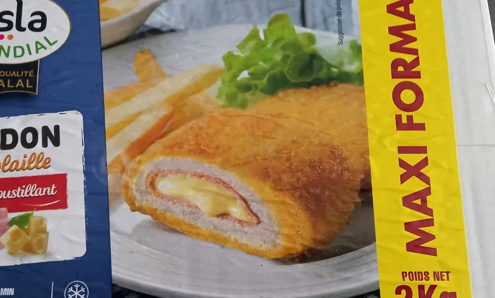 Cordon de volaille extra croustillant  hallal