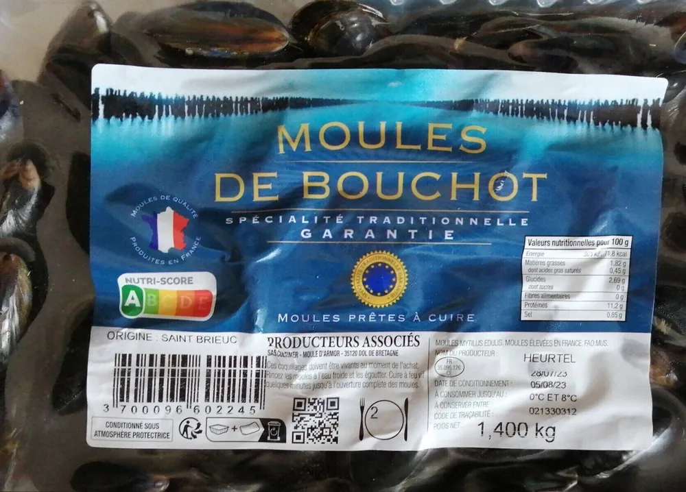 Moules de bouchot
