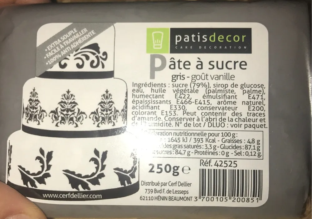 Pate a sucre