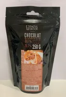 Chocolat de couverture au lait saveur caramel