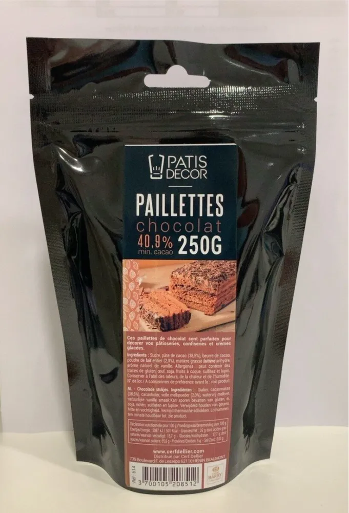 Paillettes de chocolat