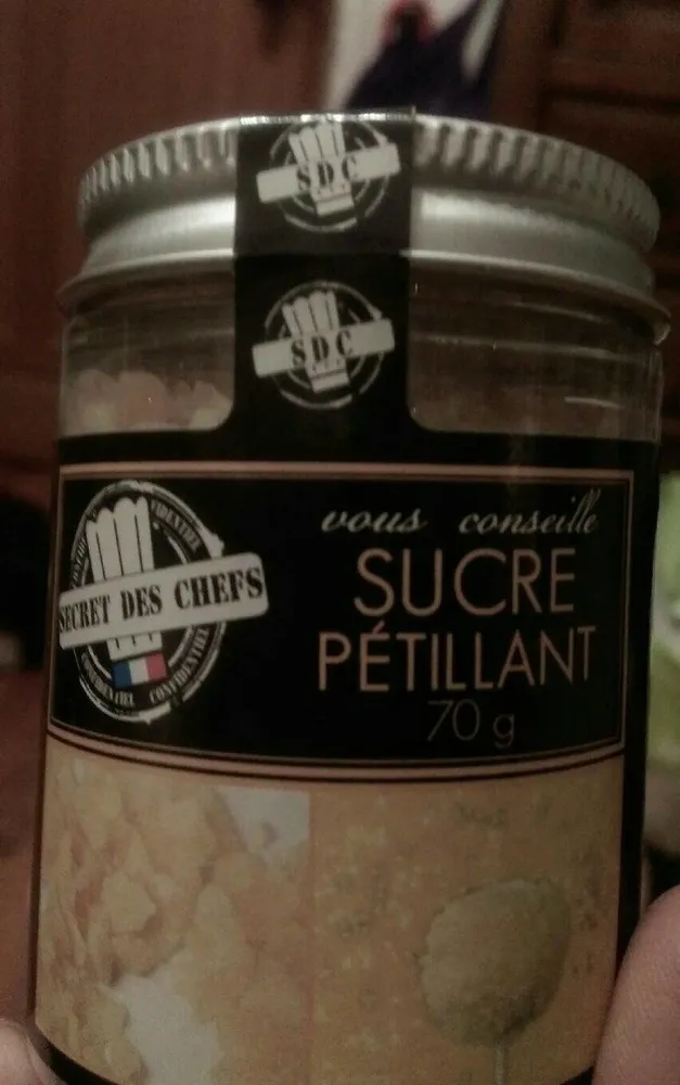 Sucre pétillant
