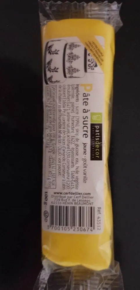Pate a sucre
