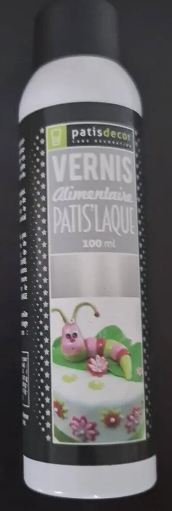 Vernis alimentaire patis'laque