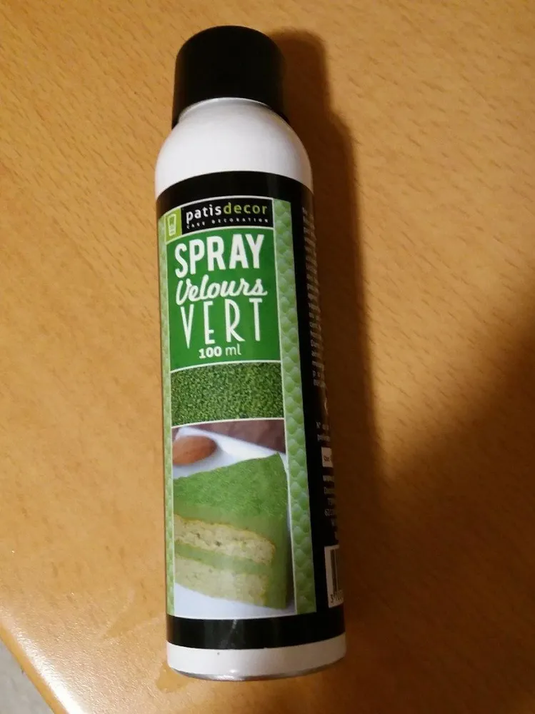 Spray velours vert