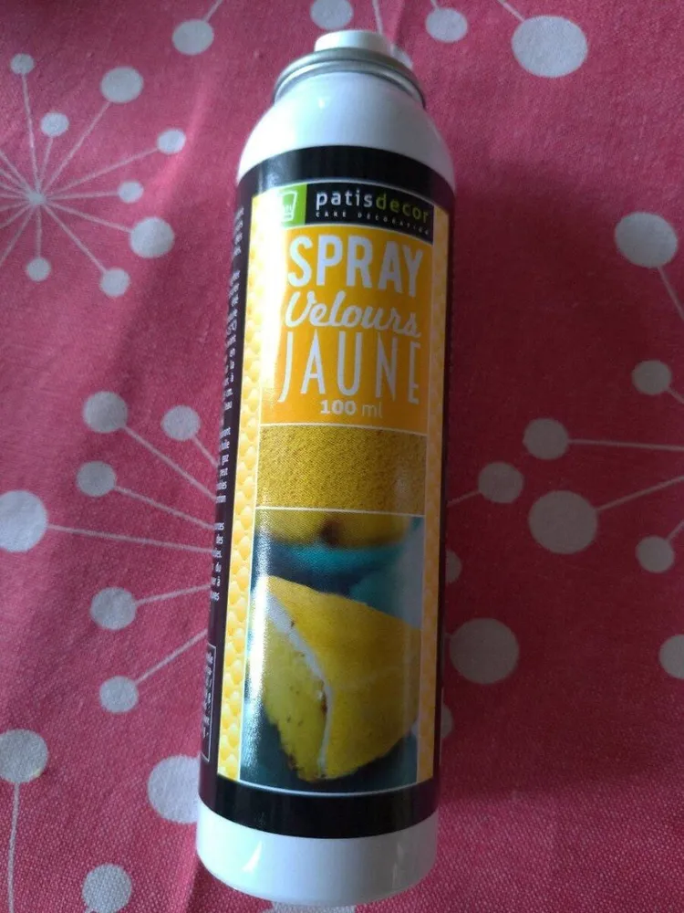 Spray Velours jaune