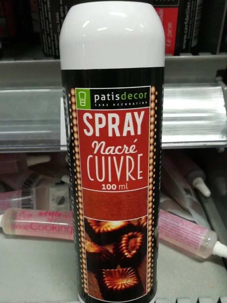 Spray nacré cuivré