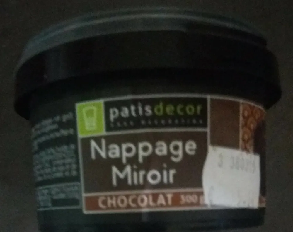 Nappage miroir chocolat