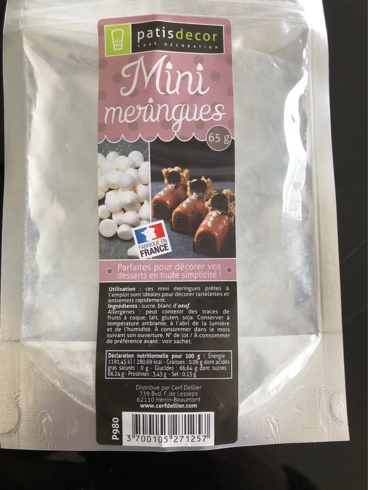 Mini meringues