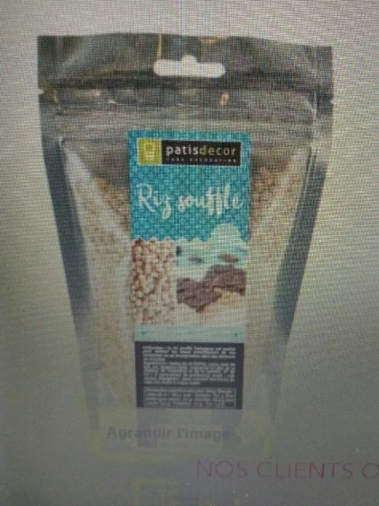 Riz soufflé