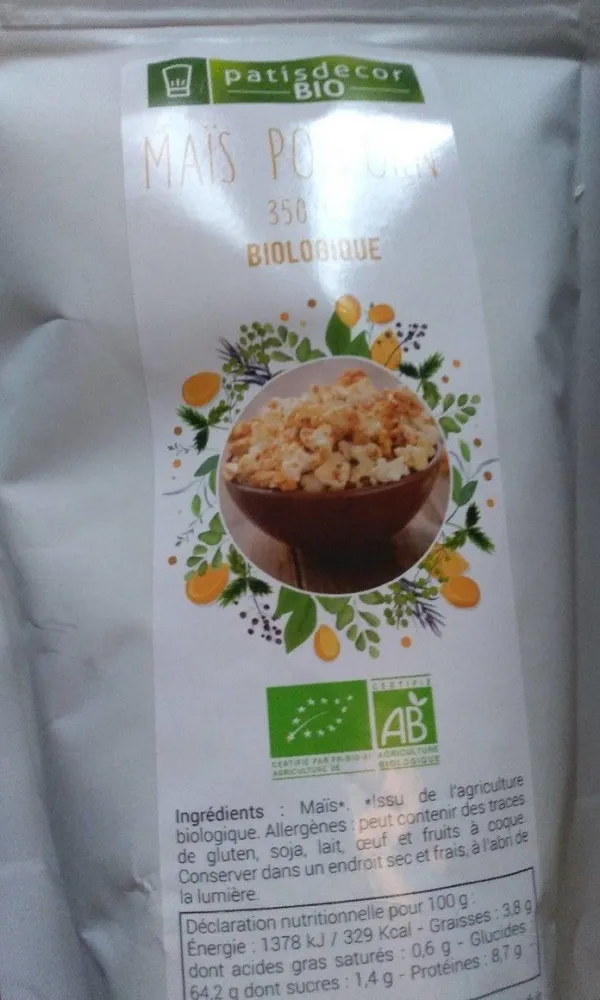 Maïs Popcorn