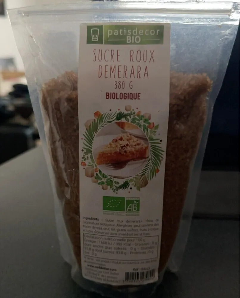 Sucre roux demerara