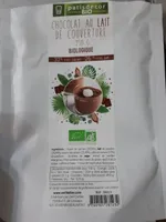 Chocolat au lait de couverture