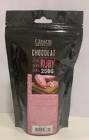Chocolat de couverture ruby