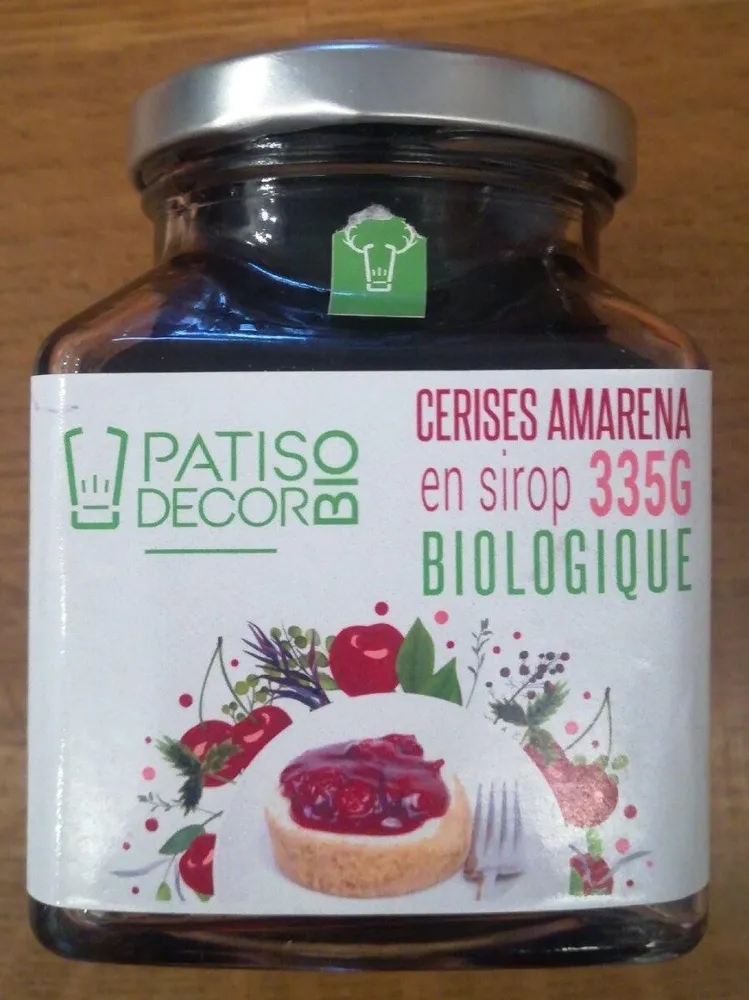 Cerises amarena en sirop
