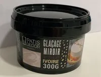 Glaçage miroir ivoire