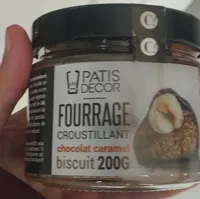 Orage croustillant choco caramel biscuit