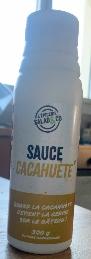 Sauce cacahuète
