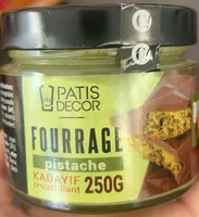 FOURRAGE pistache KADAYIF croustillant 250G