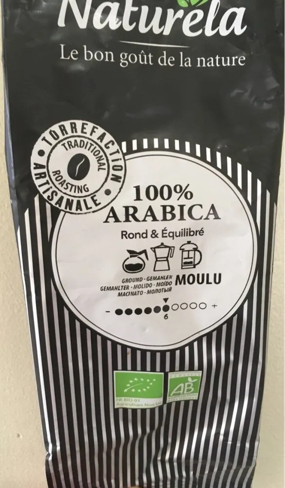 Café Moulu Bio Pur Arabica, Equilibré Et Complet