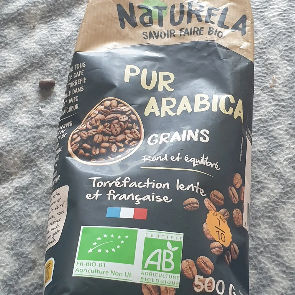 pue arabica grains