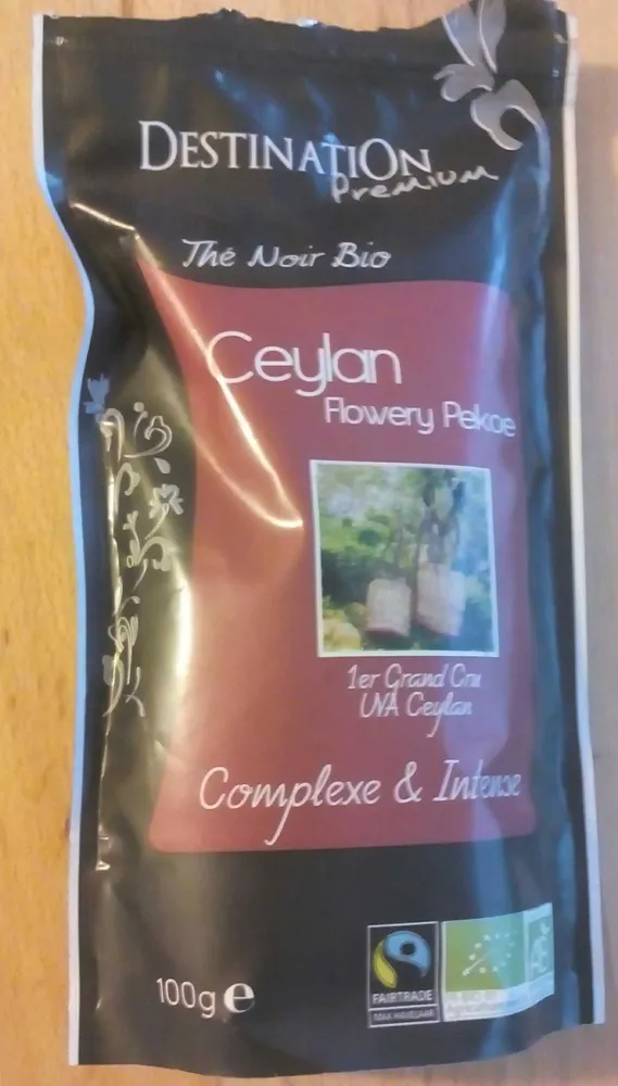 Thé Noir Ceylan Flowery Pekoe