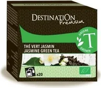 Thé Vert De Chine Au Jasmin Bio - 20 Sachets - Destination Bio
