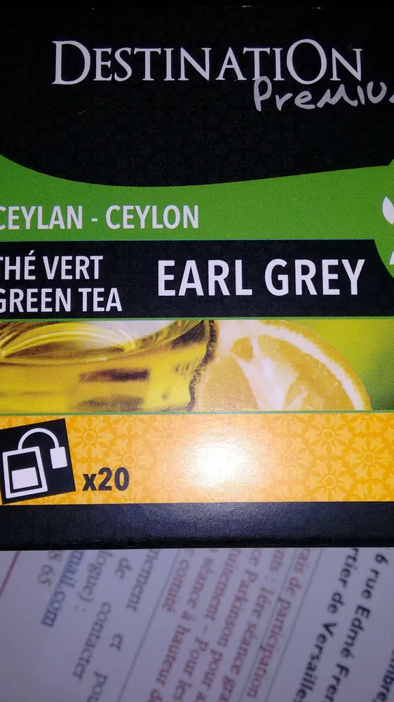 Thé vert