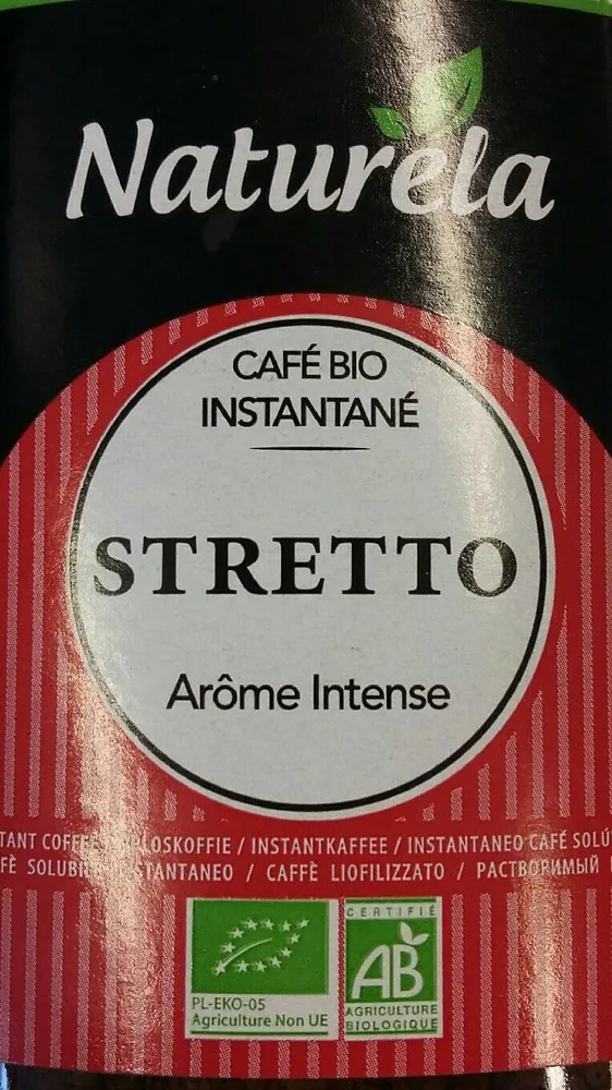 Café bio instanné