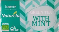Green tea with mint