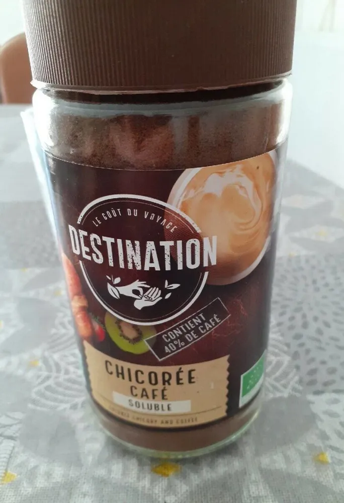 Chicorée café soluble Destination bio