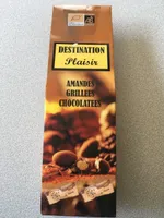 Amandes grillees chocolatees