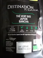 Thé vert bio Japon bancha