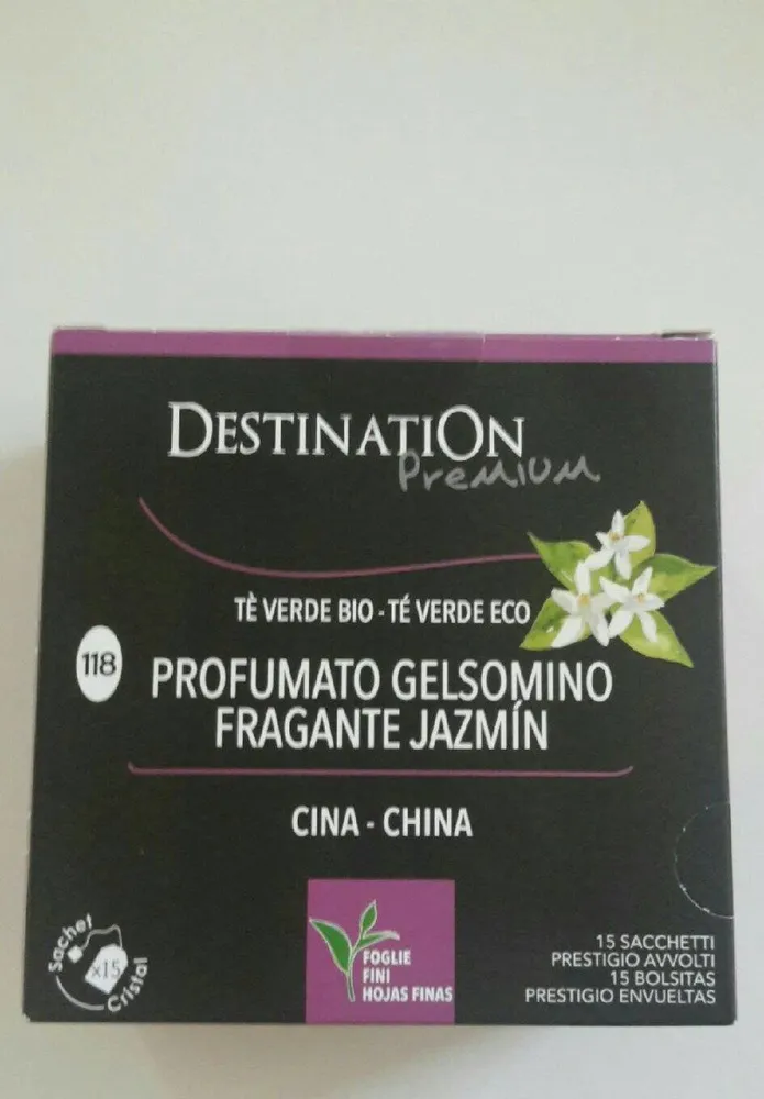 Thé vert bio parfumé au jasmin