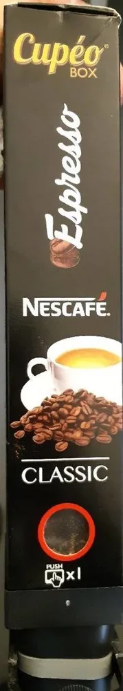 Cupeo box espresso nescafe