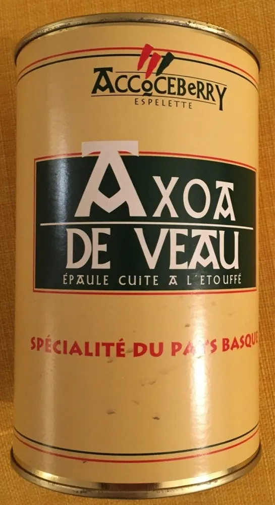 Axoa de veau