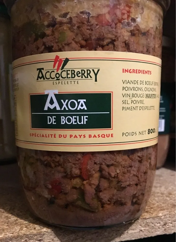 Axoa de boeuf
